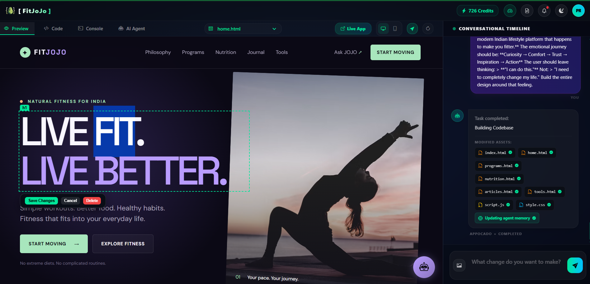 Vibe Code Visual UI