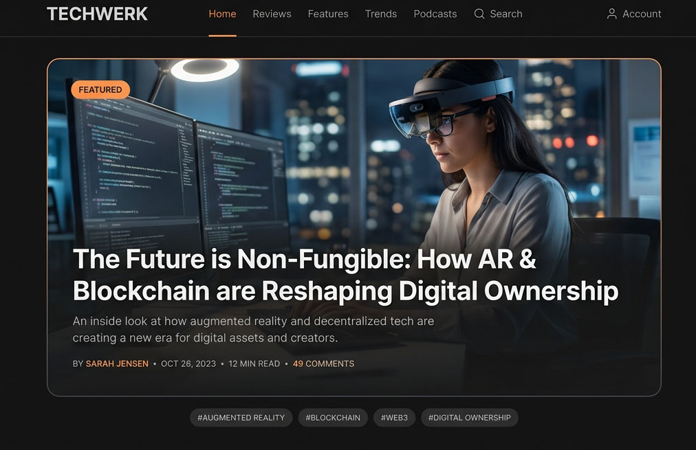 Content Blog Magazine Preview